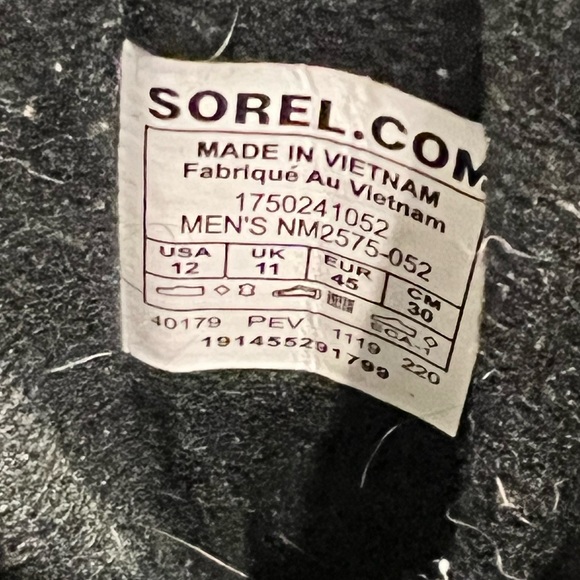 Sorel Rain Boots 11.5 - Picture 4 of 4